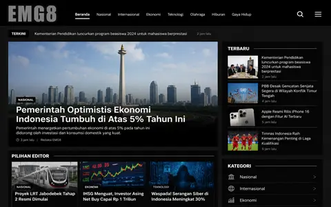 Beginilah Strategi Editorial Situs Berita Emg8.com Dalam Menegakkan Integritas Informasi Di Era Modern